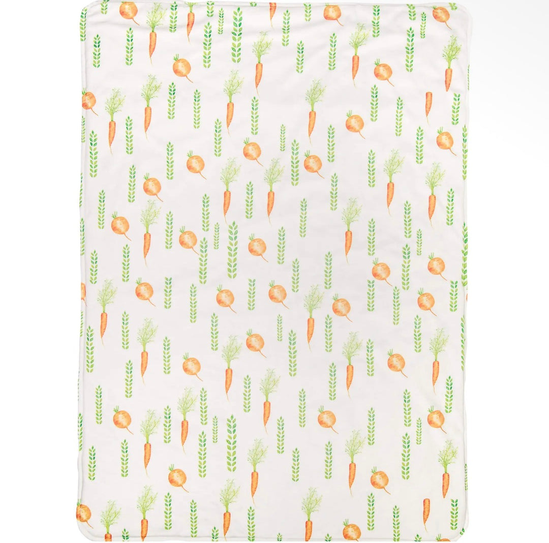 Parsnip Bunny Double-Sided Baby Blanket