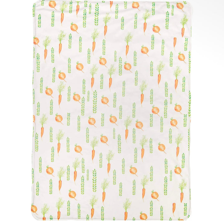 Parsnip Bunny Double-Sided Baby Blanket