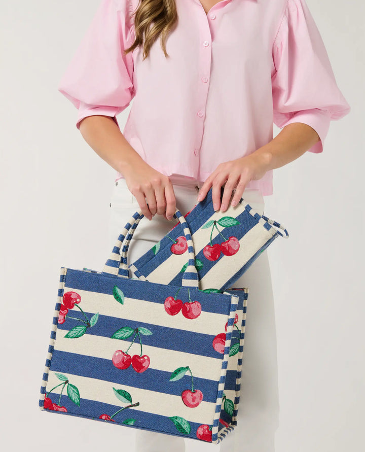 Cherry Grove Wristlet Pouch