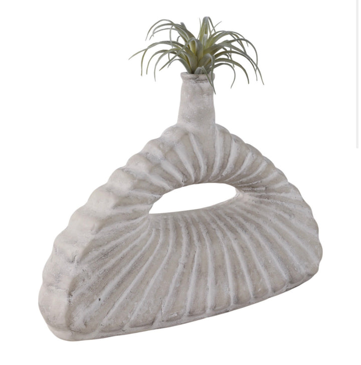Selene Arch Stoneware Vase