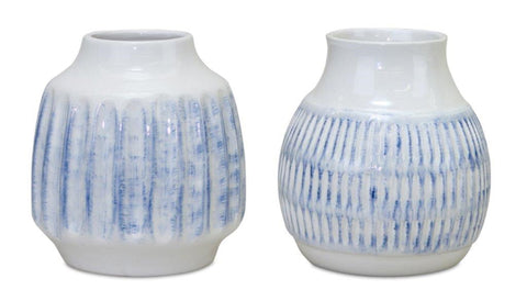 Blue & White Vase