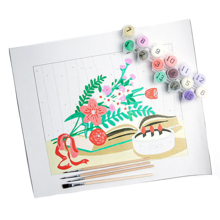 Modern Paint-by-Numbers Kit