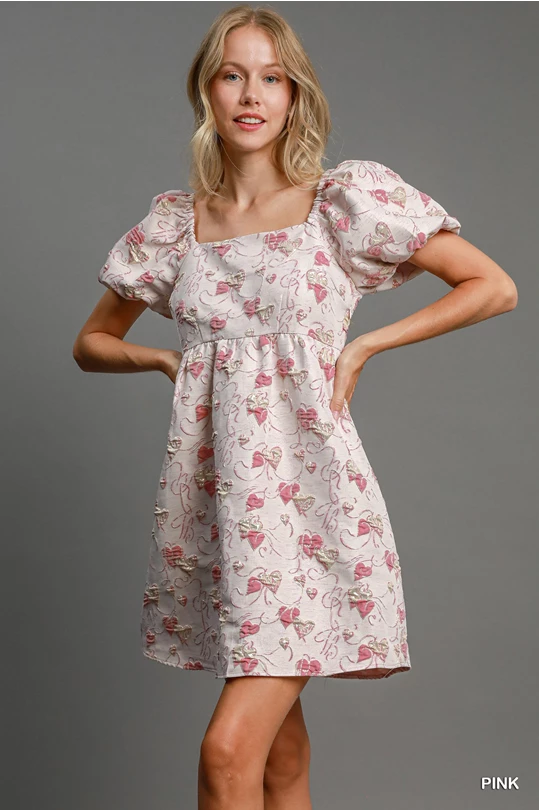 Metallic Hearts Dress