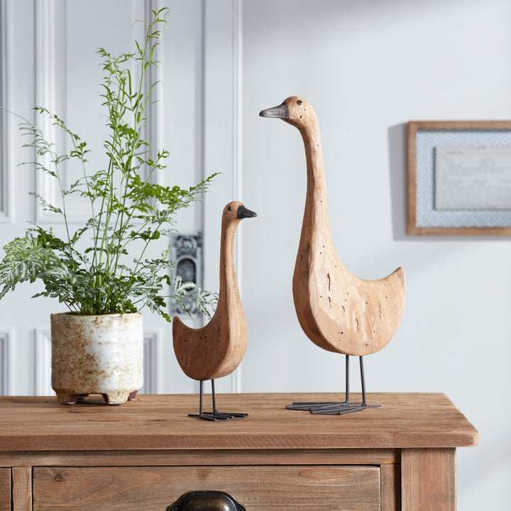 Rustic Standing Goose