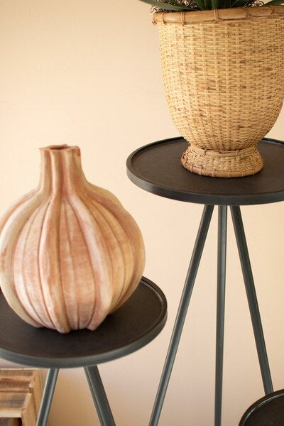 Modern Iron Pedestal Display Stands