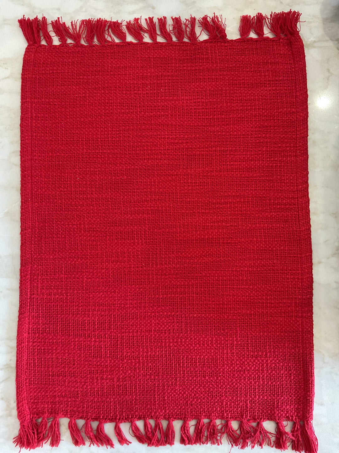 Holly Berry Slub Placemat