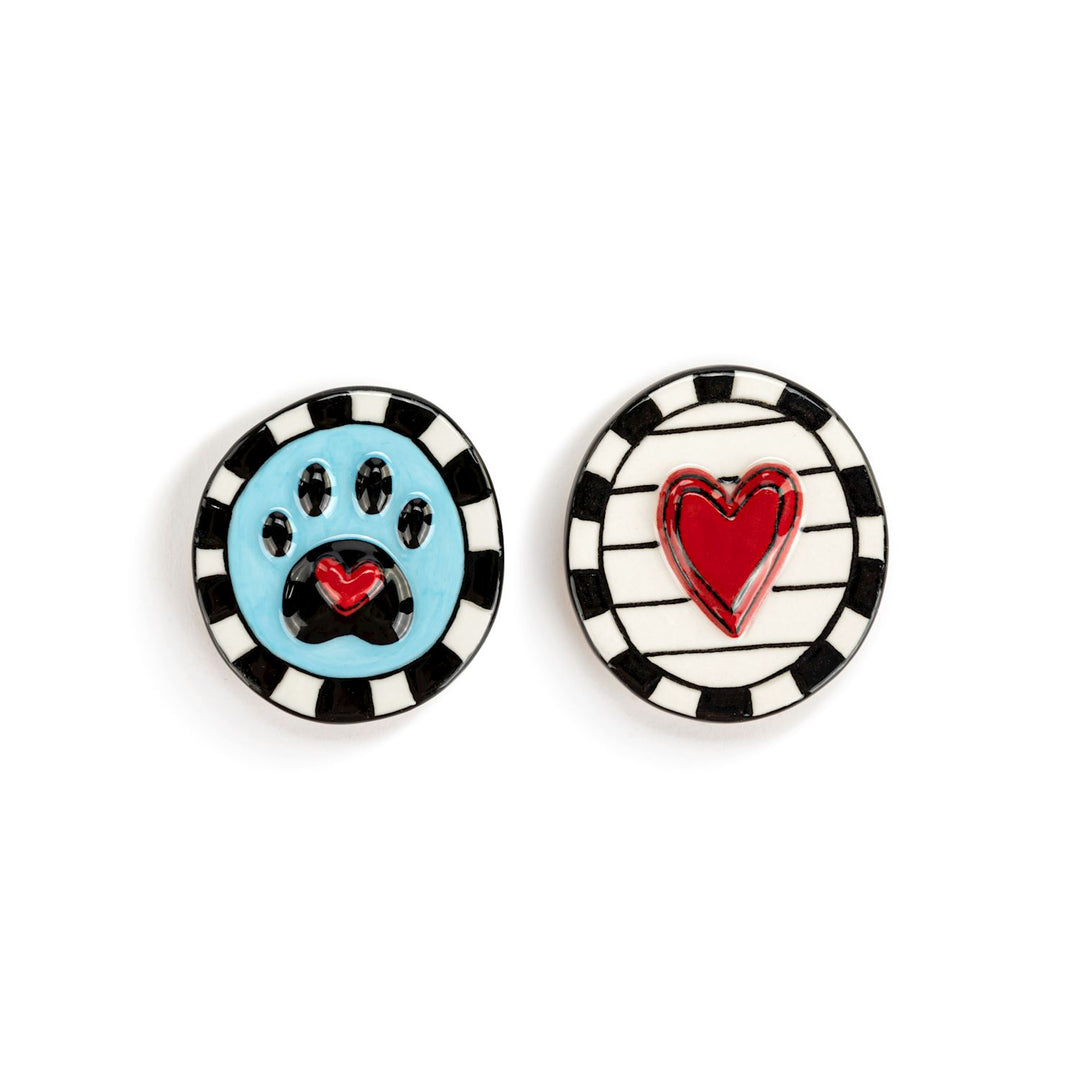 Heartful Home Ceramic Magnets
