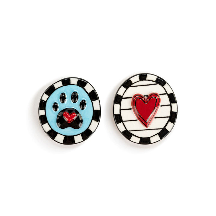Heartful Home Ceramic Magnets