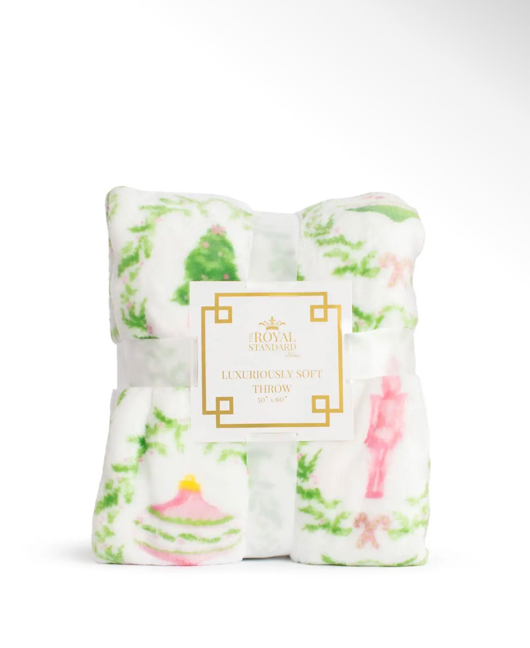 Nutcracker Wonderland Plush Throw