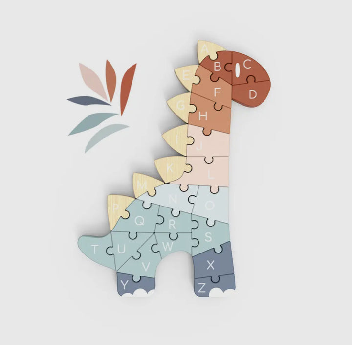 Dino ABC Wooden Puzzle