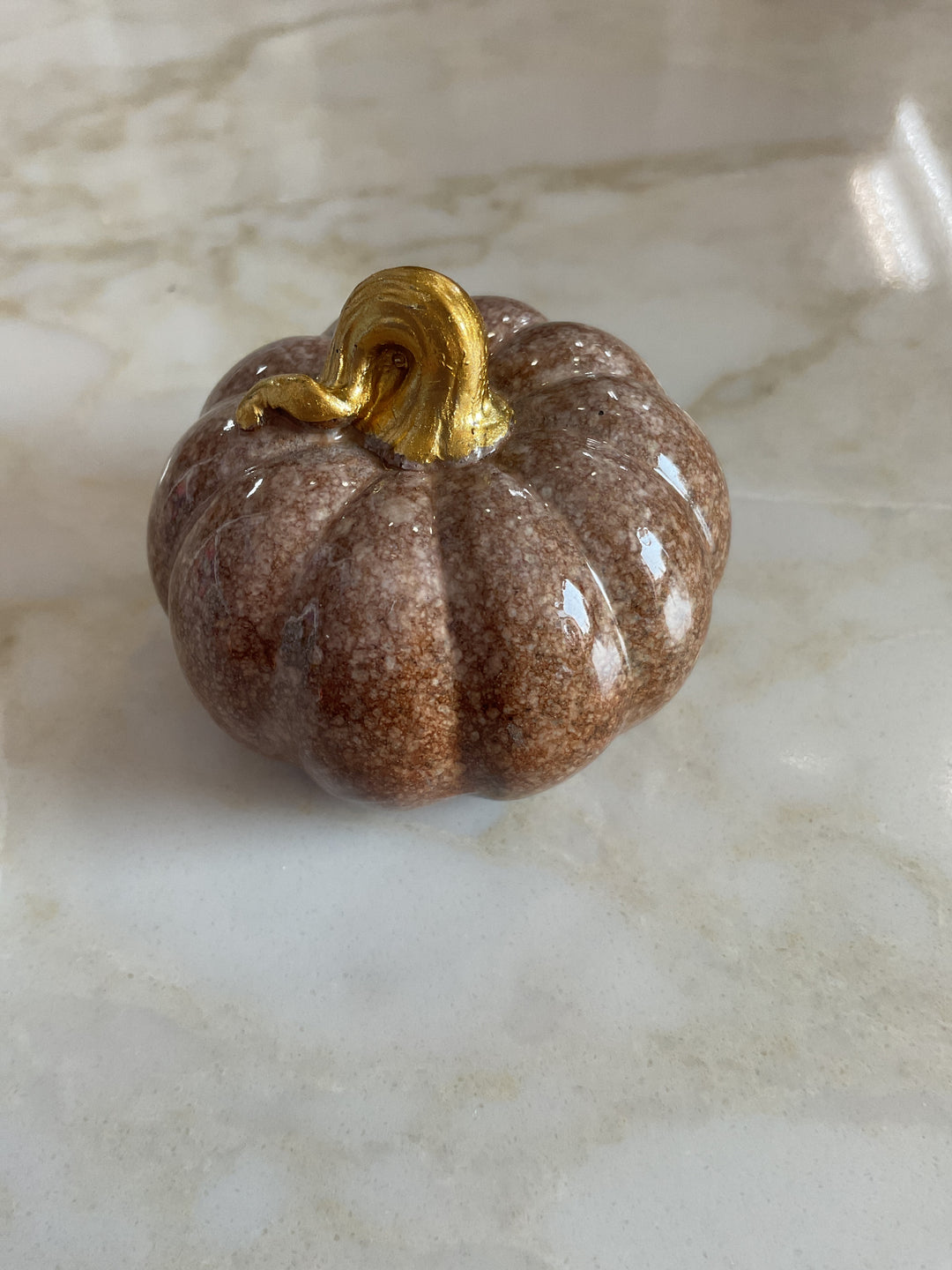 Harvest Resin Pumpkin