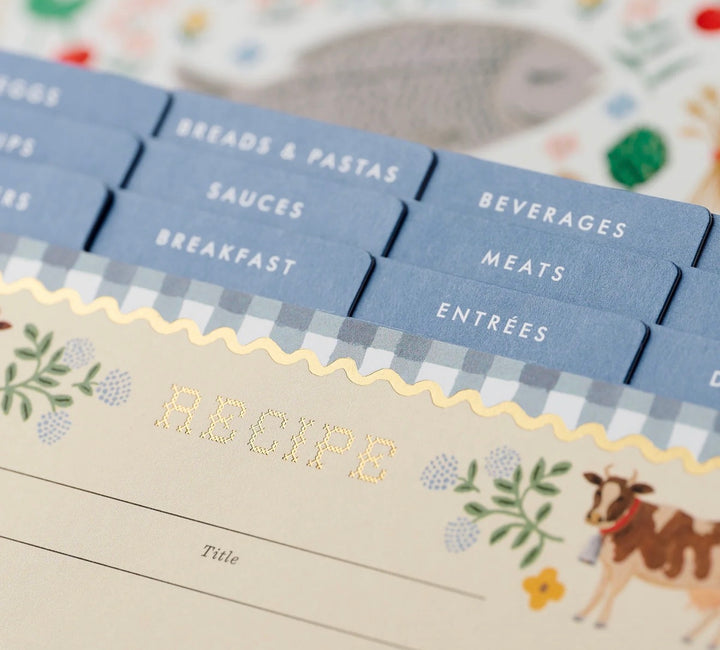 Farmhouse Heirloom Recipe Tin Set