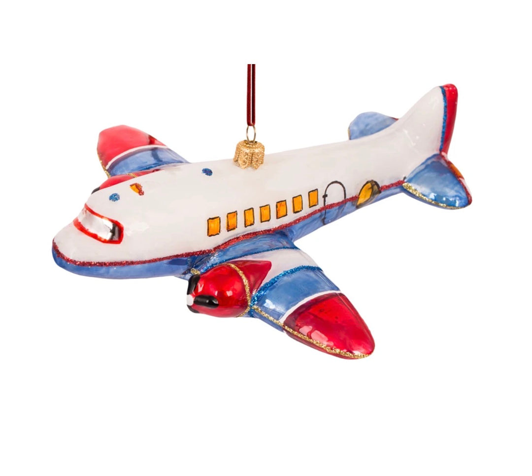 Huras Family North Pole Airlines Ornament