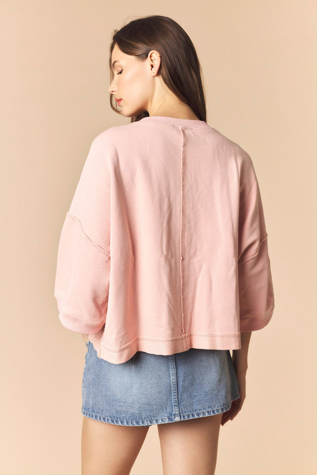 Blush Weekend Button-Up