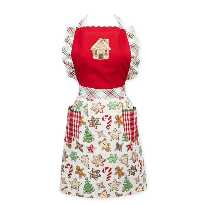 Gingerbread Wishes Christmas Apron