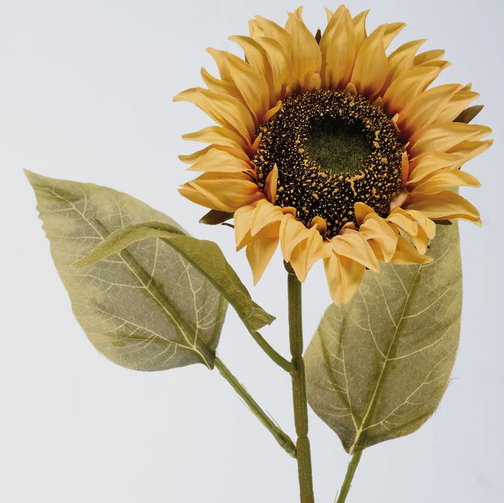 28” Yellow Sunflower Stems