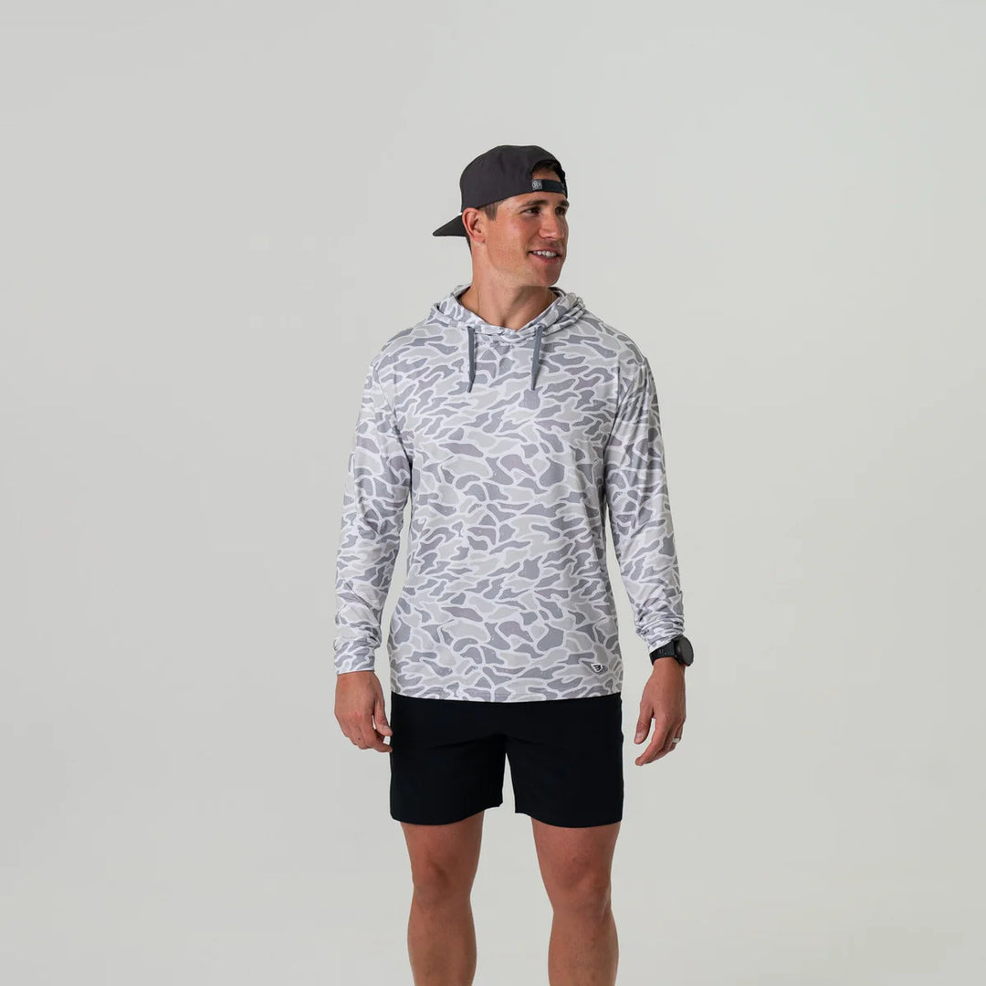 Performance Hoodie – White Camo