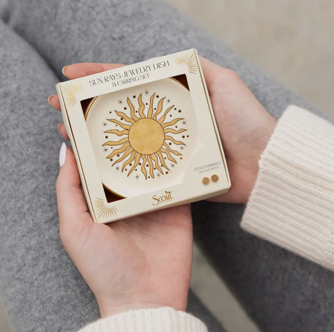 Scout Jewelry Dish with Stud Earring - FINAL SALE