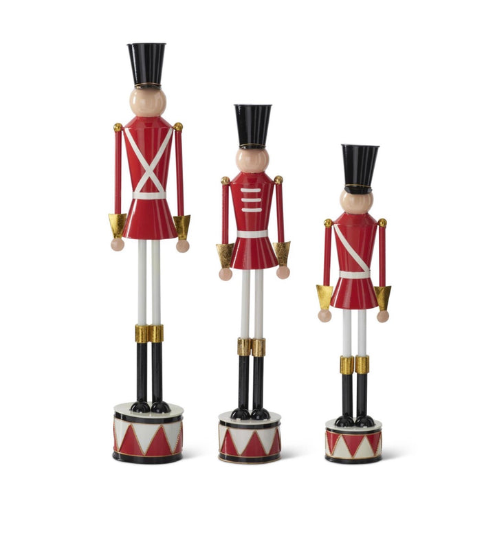 Regal Christmas Drum Soldier Figurines