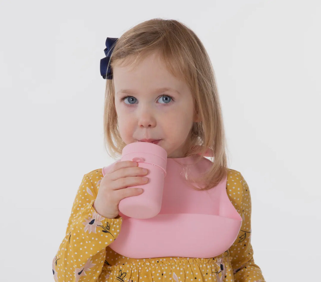 Silicone Cup with Lid and Straw