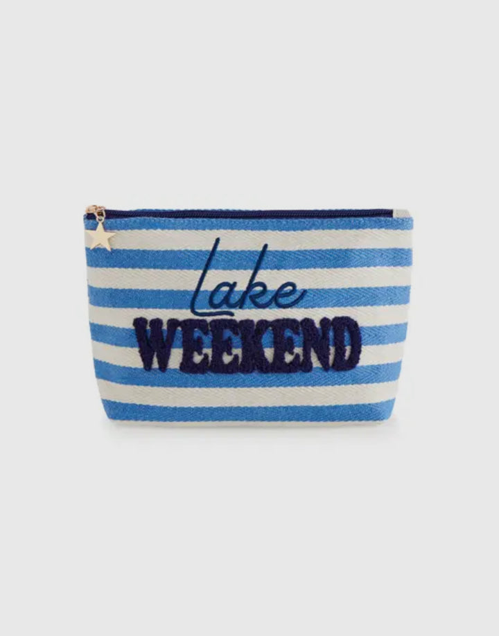 Lake Weekend Zippered Pouch