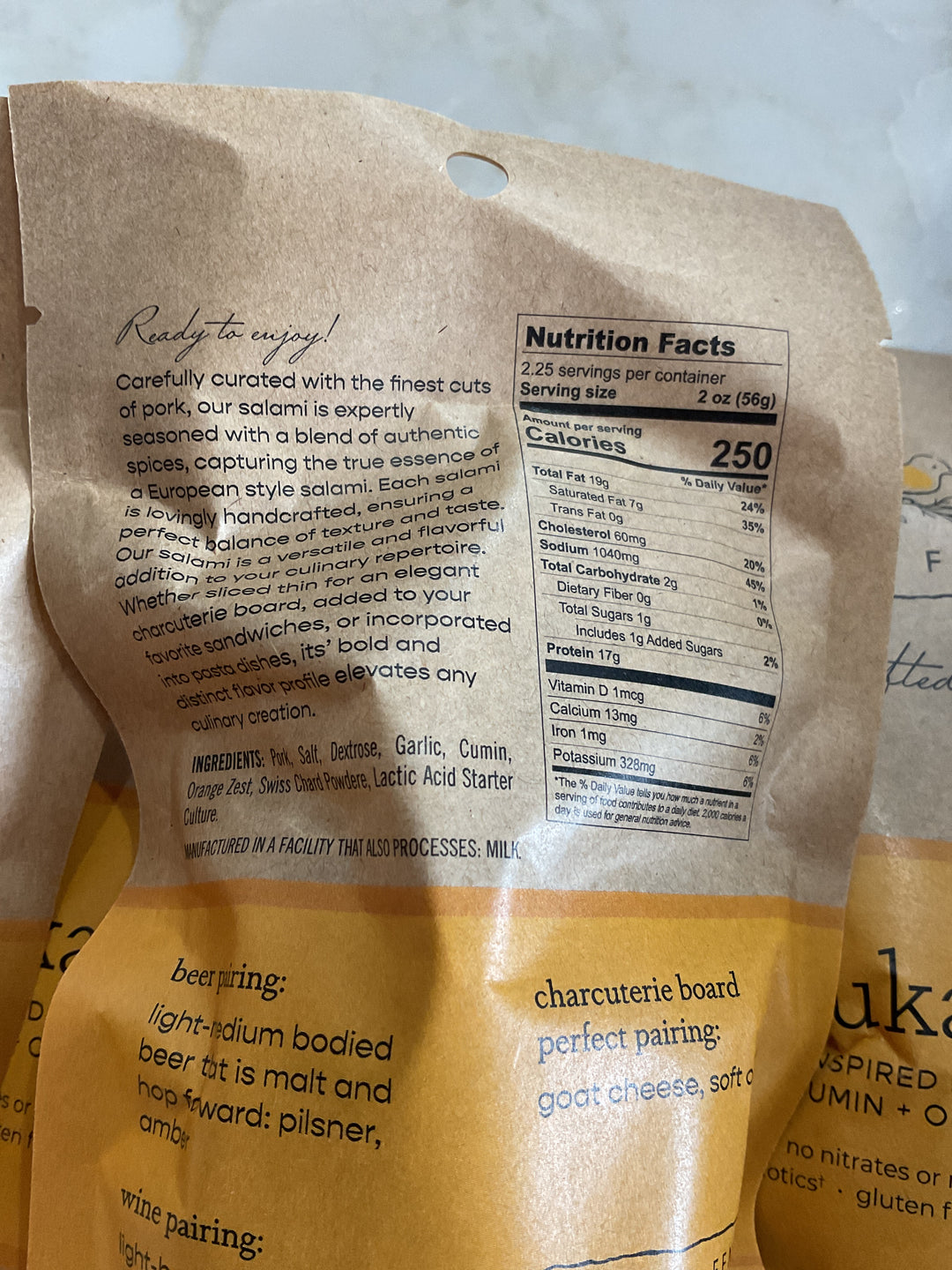 Handcrafted Salami - Loukanika