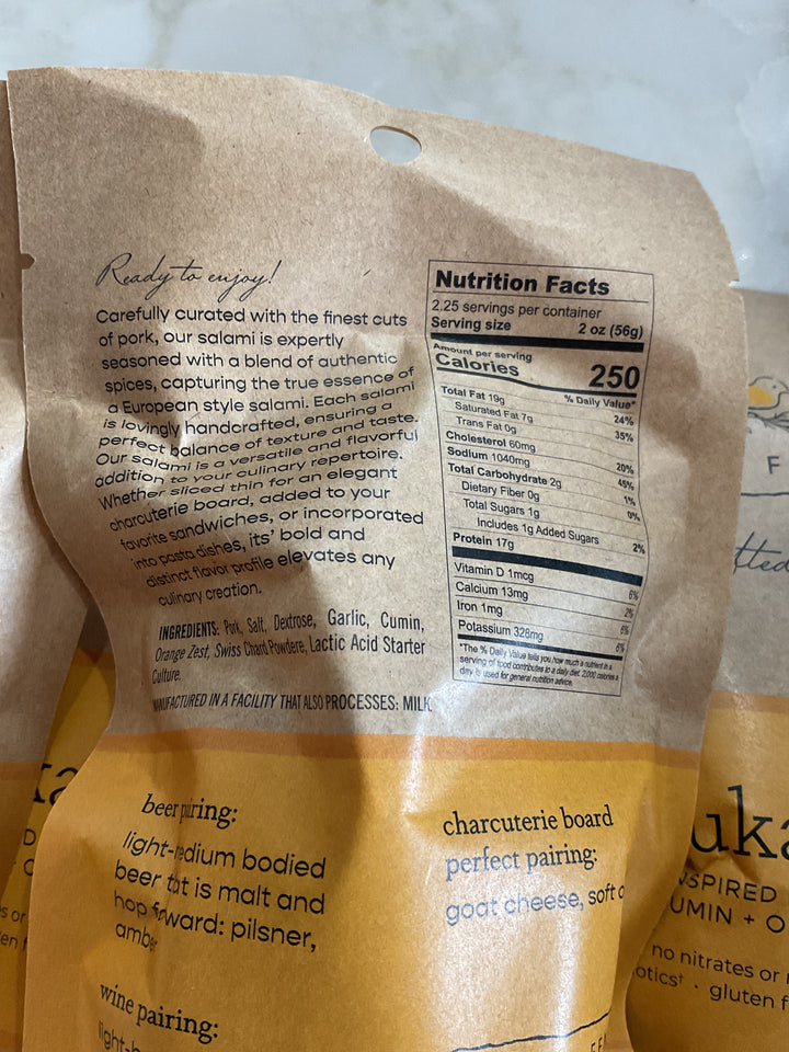 Handcrafted Salami - Loukanika