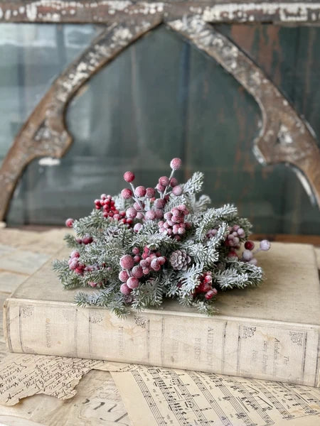 Sugarplum Frosted Berry Half Sphere