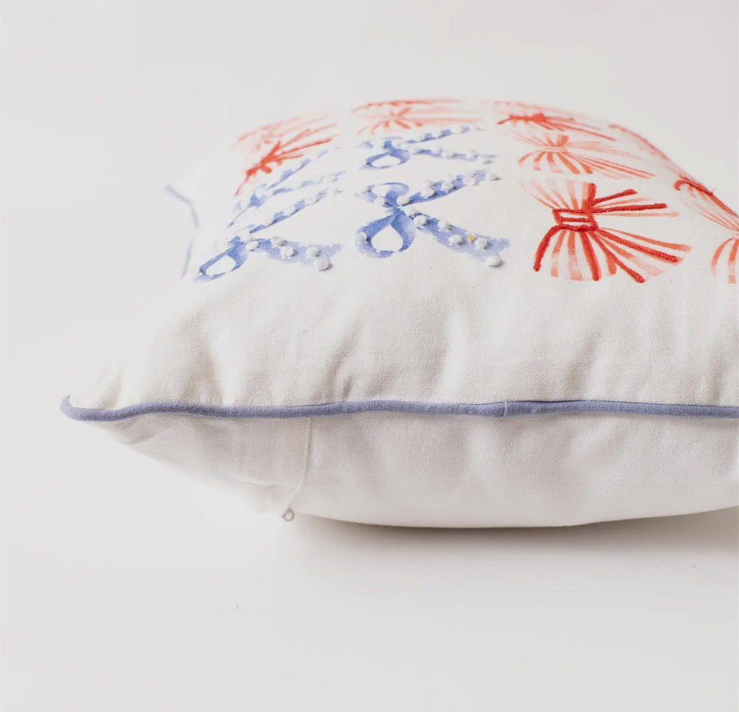 Liberty Ribbons & Bows Lumbar Pillow