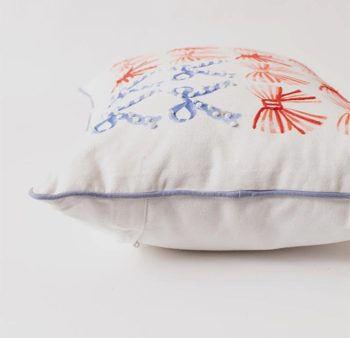 Liberty Ribbons & Bows Lumbar Pillow