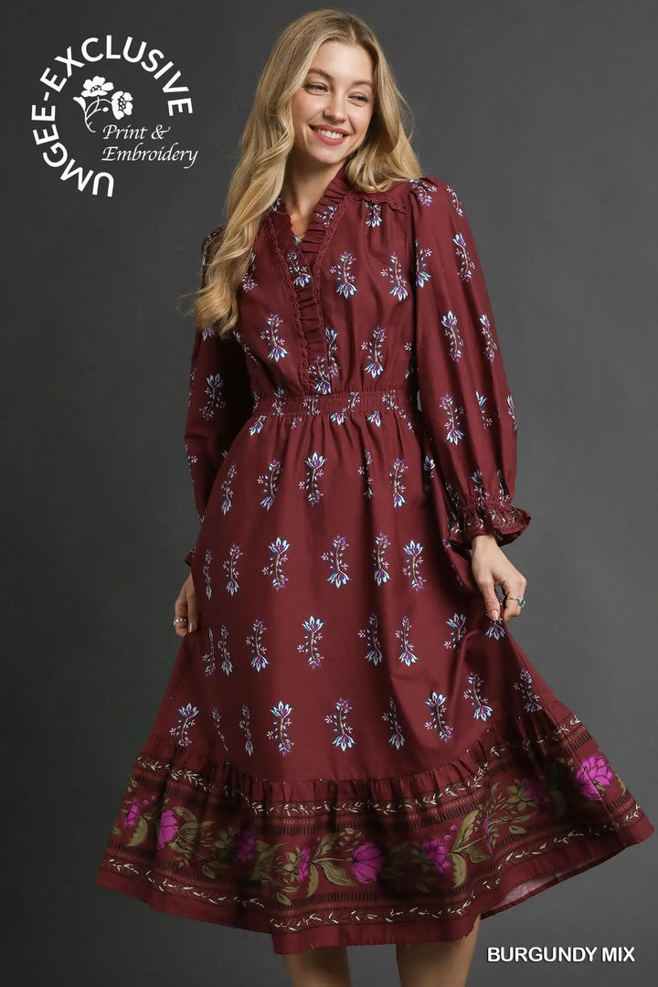 Veloura Heirloom Midi Dress