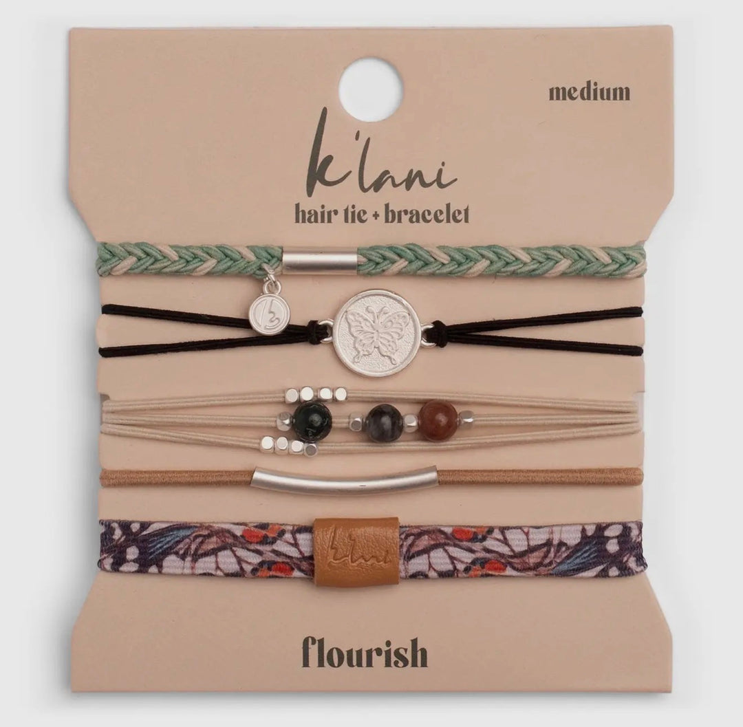 Hair Tie Bracelet Set