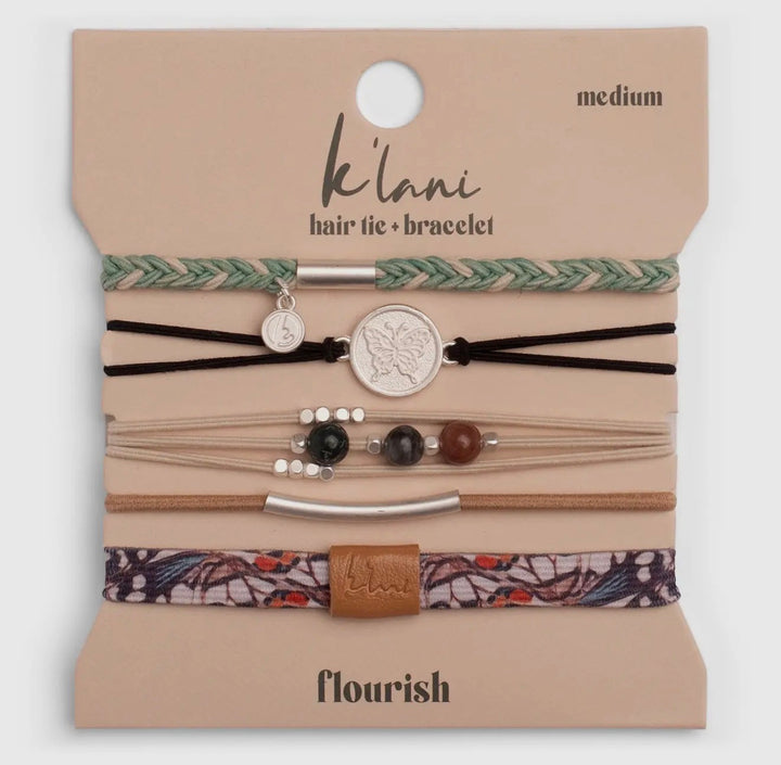 Hair Tie Bracelet Set