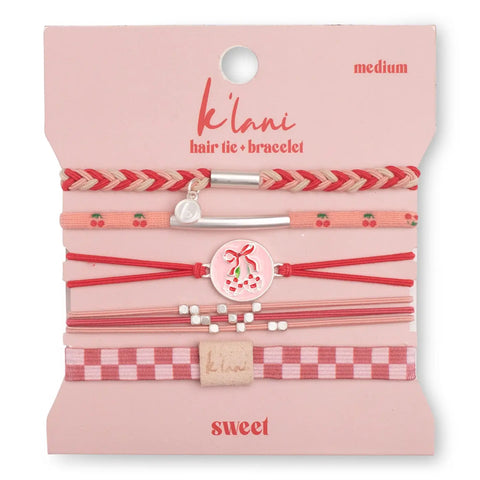 Hair Tie Bracelet Set