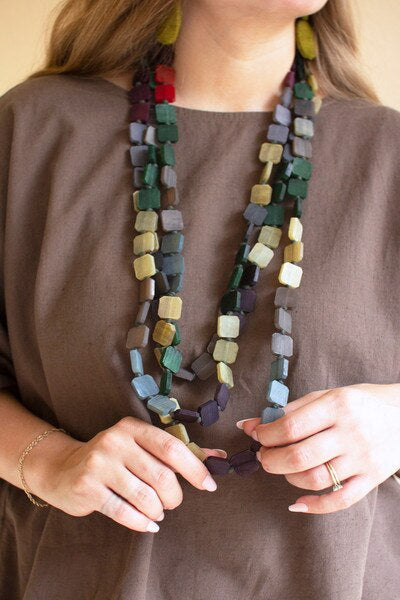 Painted Canyon Statement Necklace