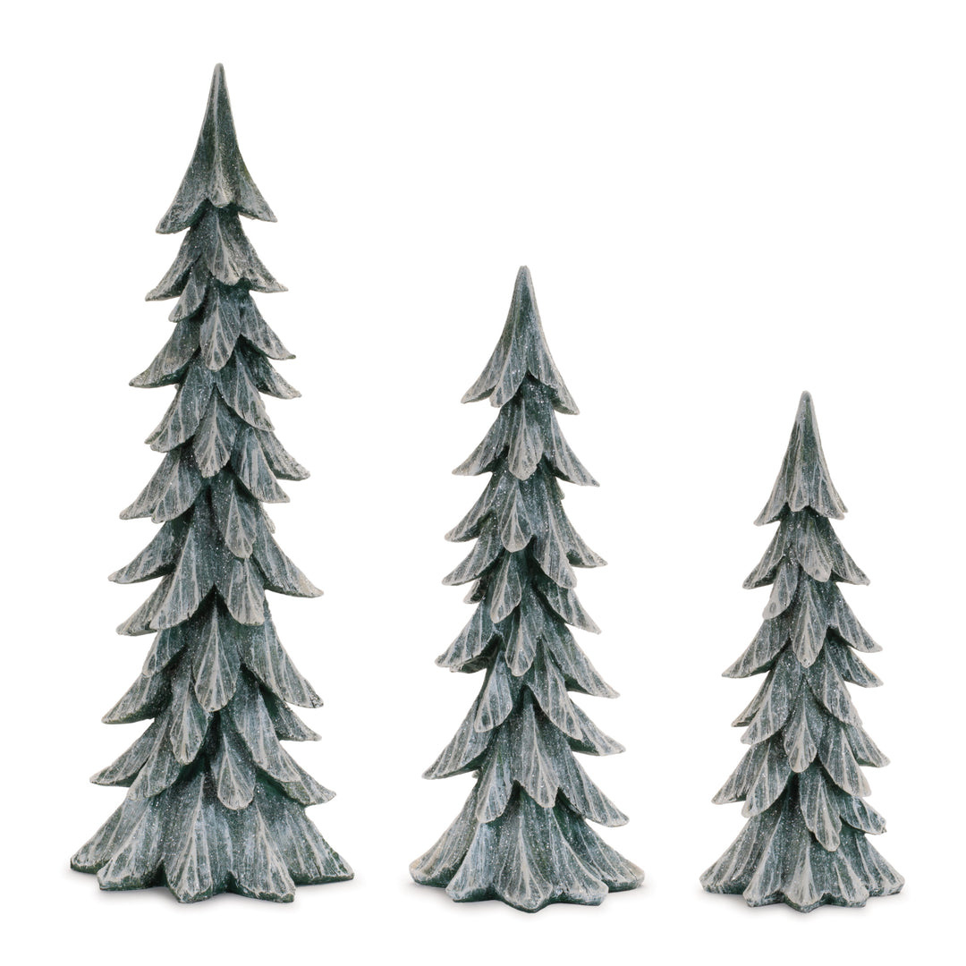Woodland Elegance Sculpted Trees – 14″, 17″ & 23″