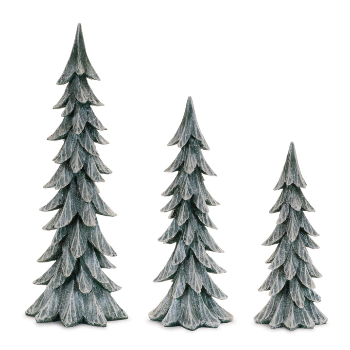 Woodland Elegance Sculpted Trees – 14″, 17″ & 23″