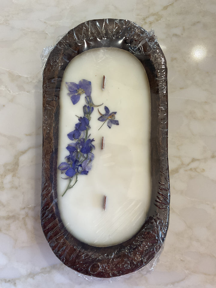 Dough Bowl Hand Poured Candle - Small