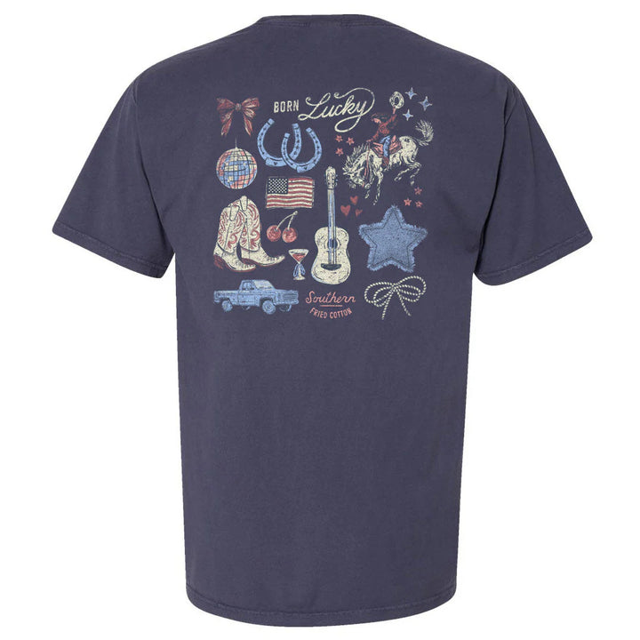Born Lucky Tee