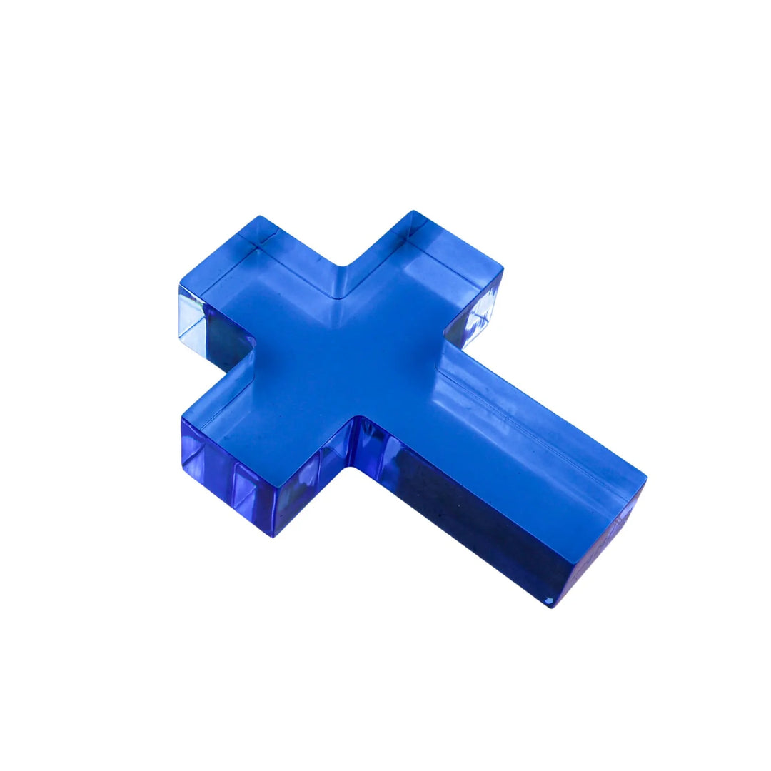 Faith Cross Acrylic Weight