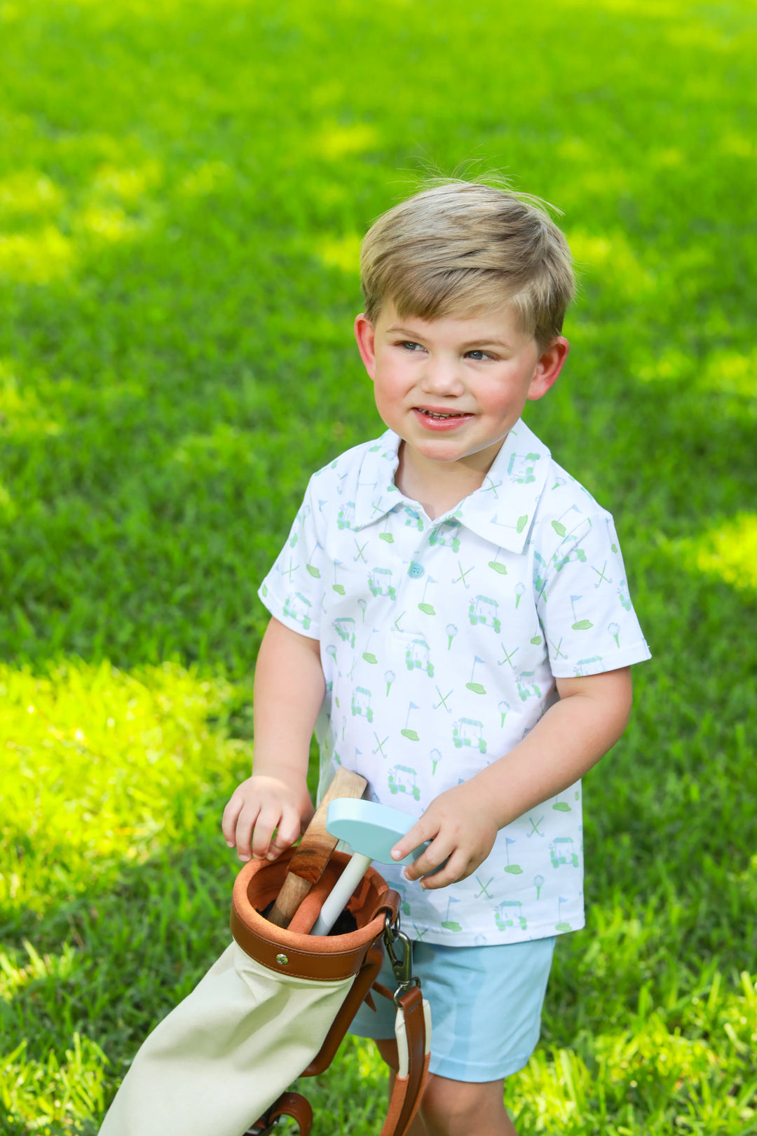 Little Links Collection – Boys Short Set