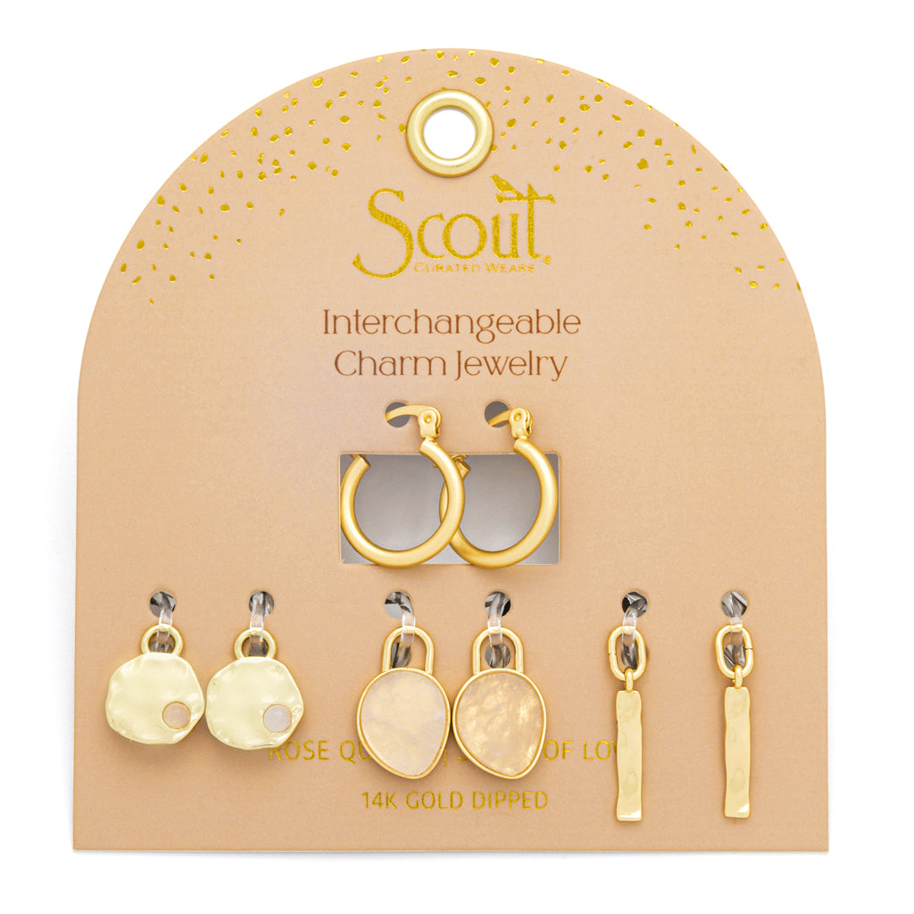 Interchangeable Charm Earrings - FINAL SALE