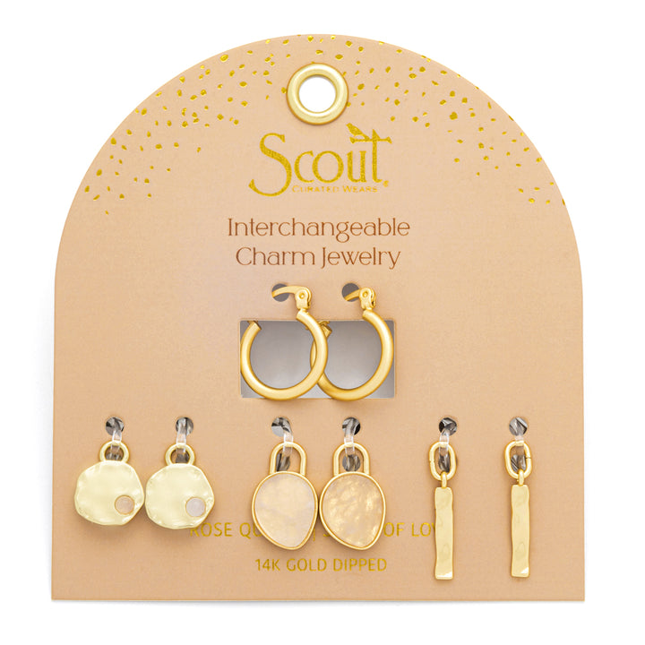 Interchangeable Charm Earrings - FINAL SALE