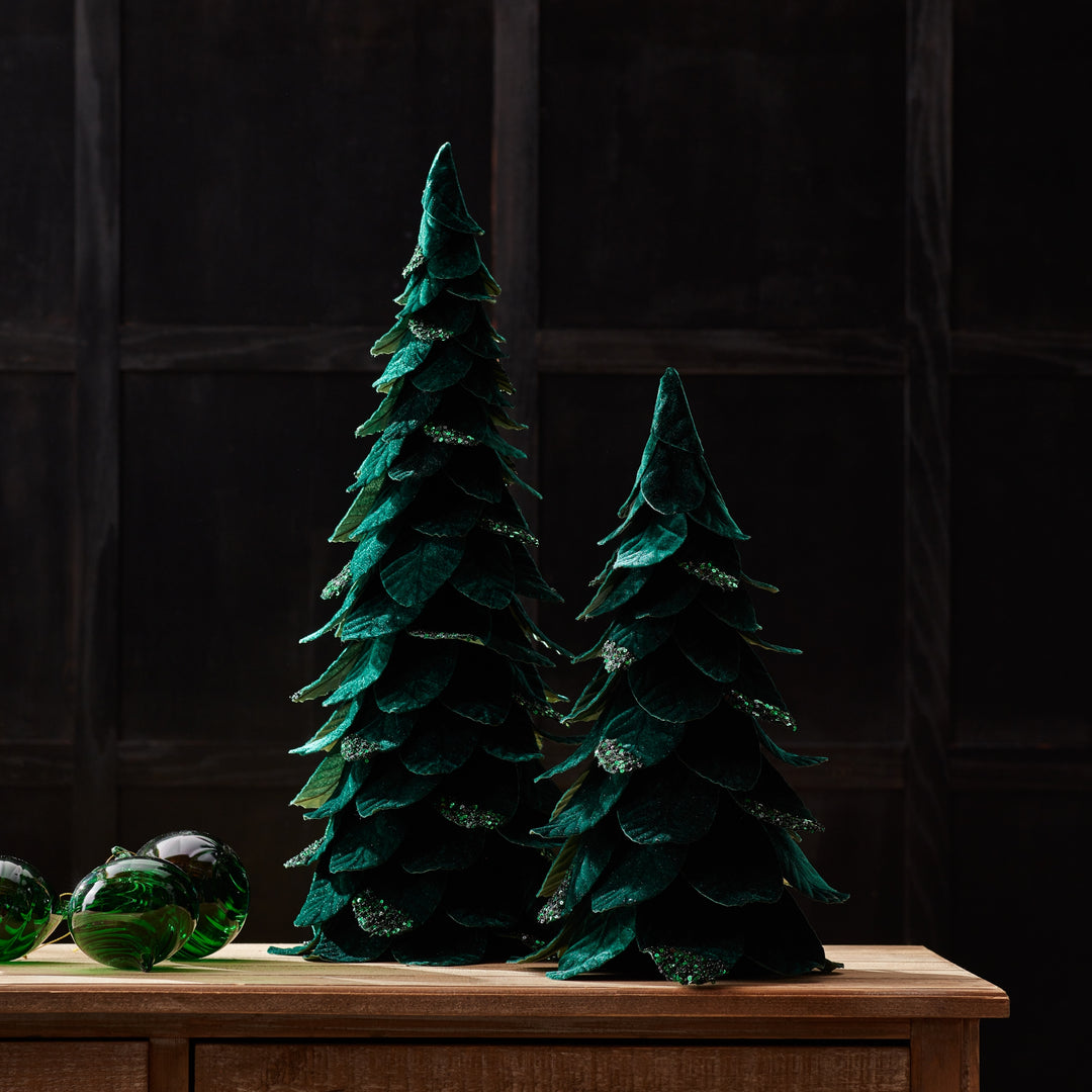 Velvet Deep Green Trees