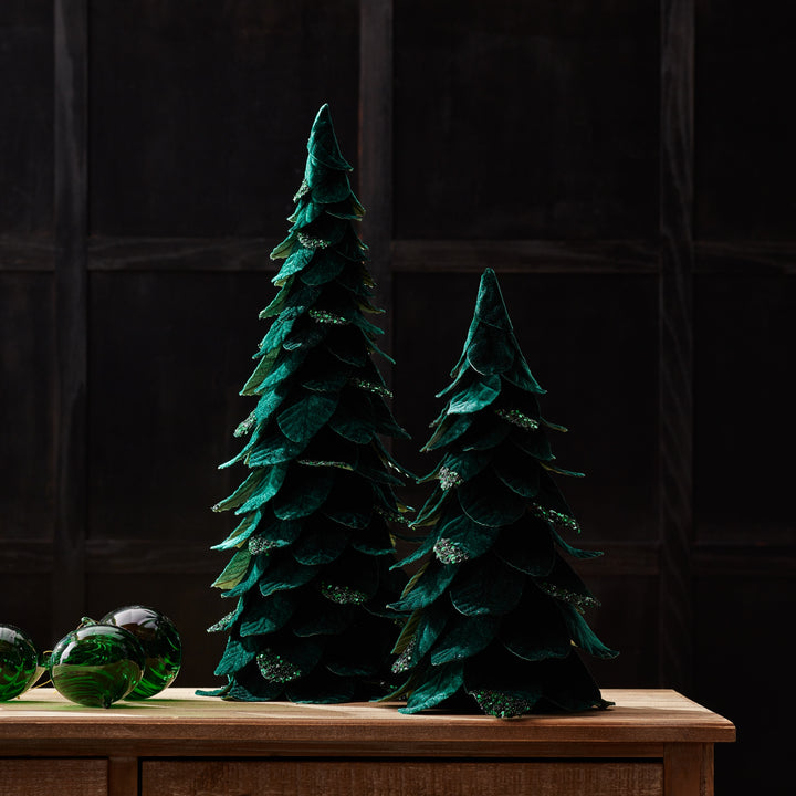 Velvet Deep Green Trees