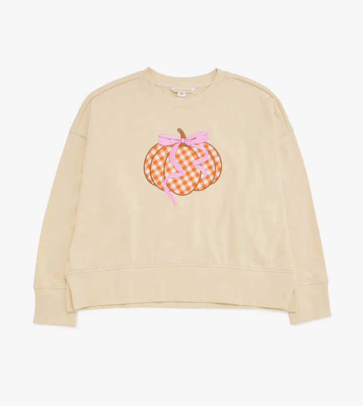 Pretty in Plaid Pumpkin Sweatshirt