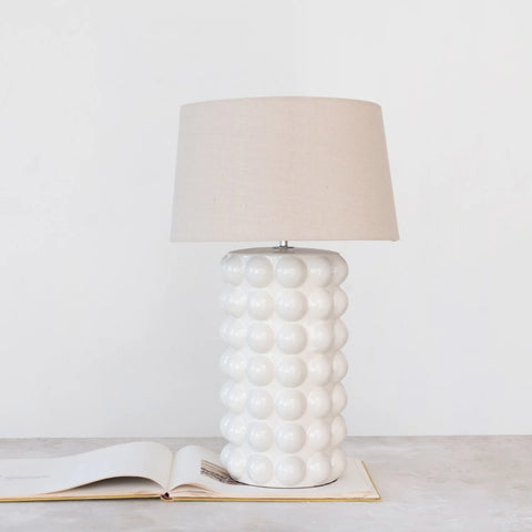 Hobnail Lamp