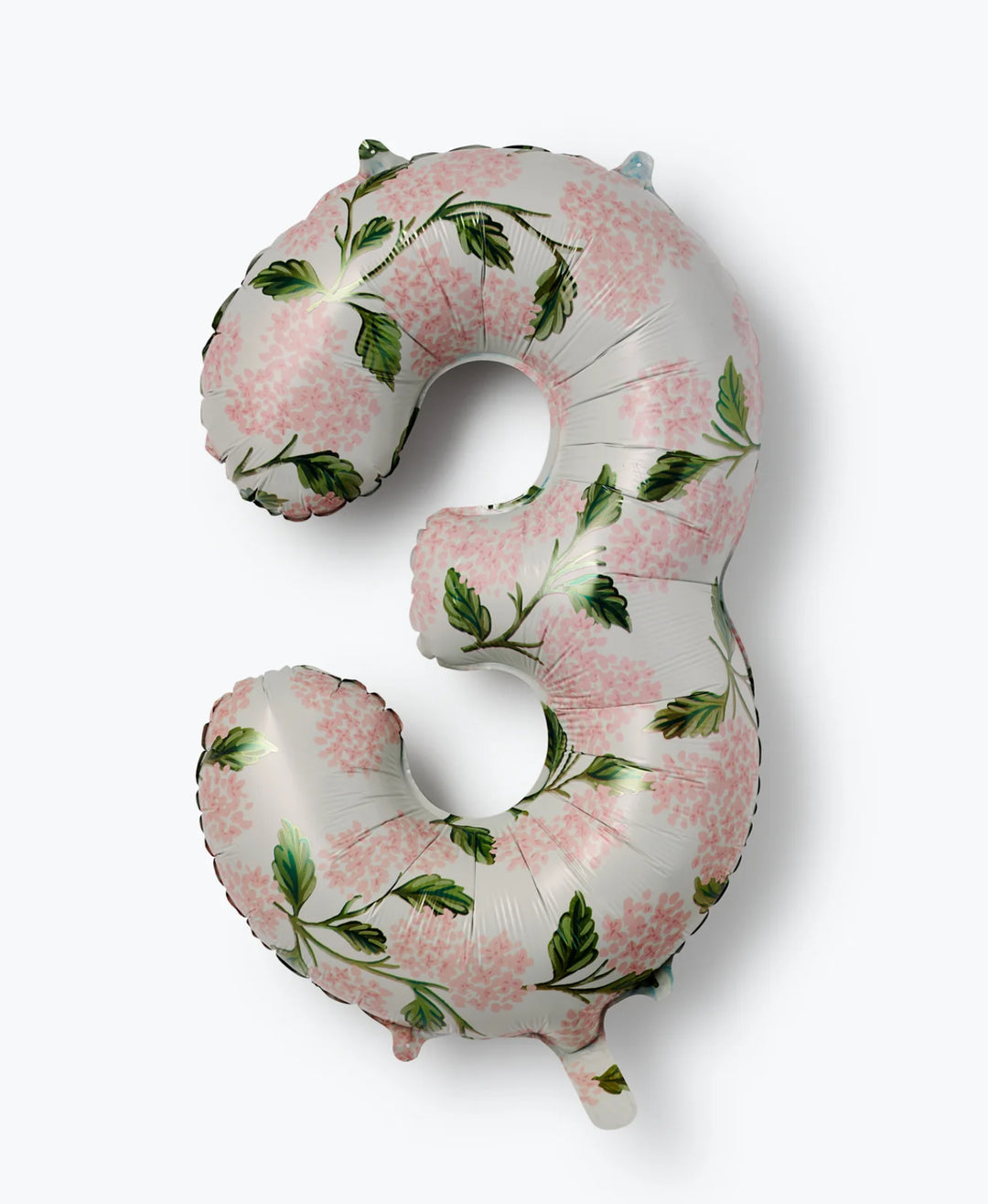 Blush Hydrangea Number Balloon Collection