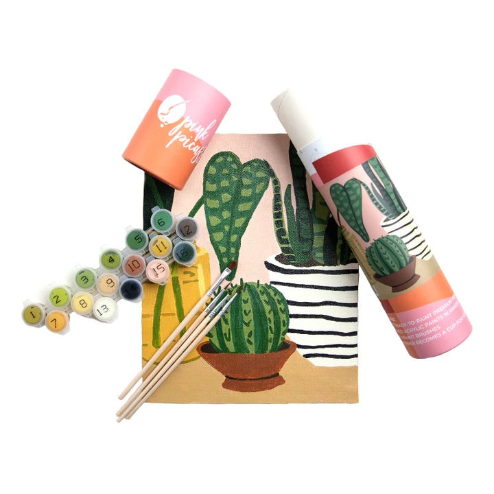 Modern Paint-by-Numbers Kit