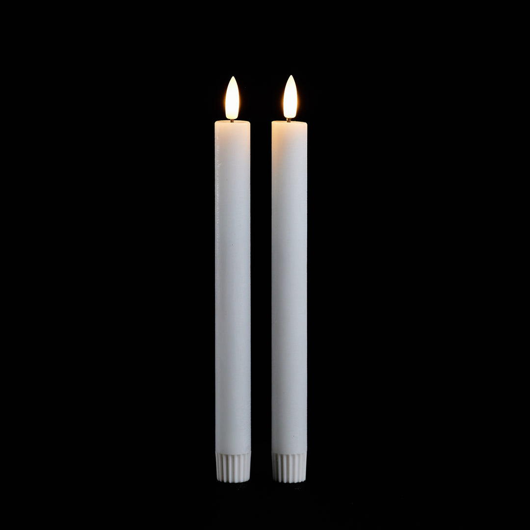 Classic Glow LED Taper Candle Set